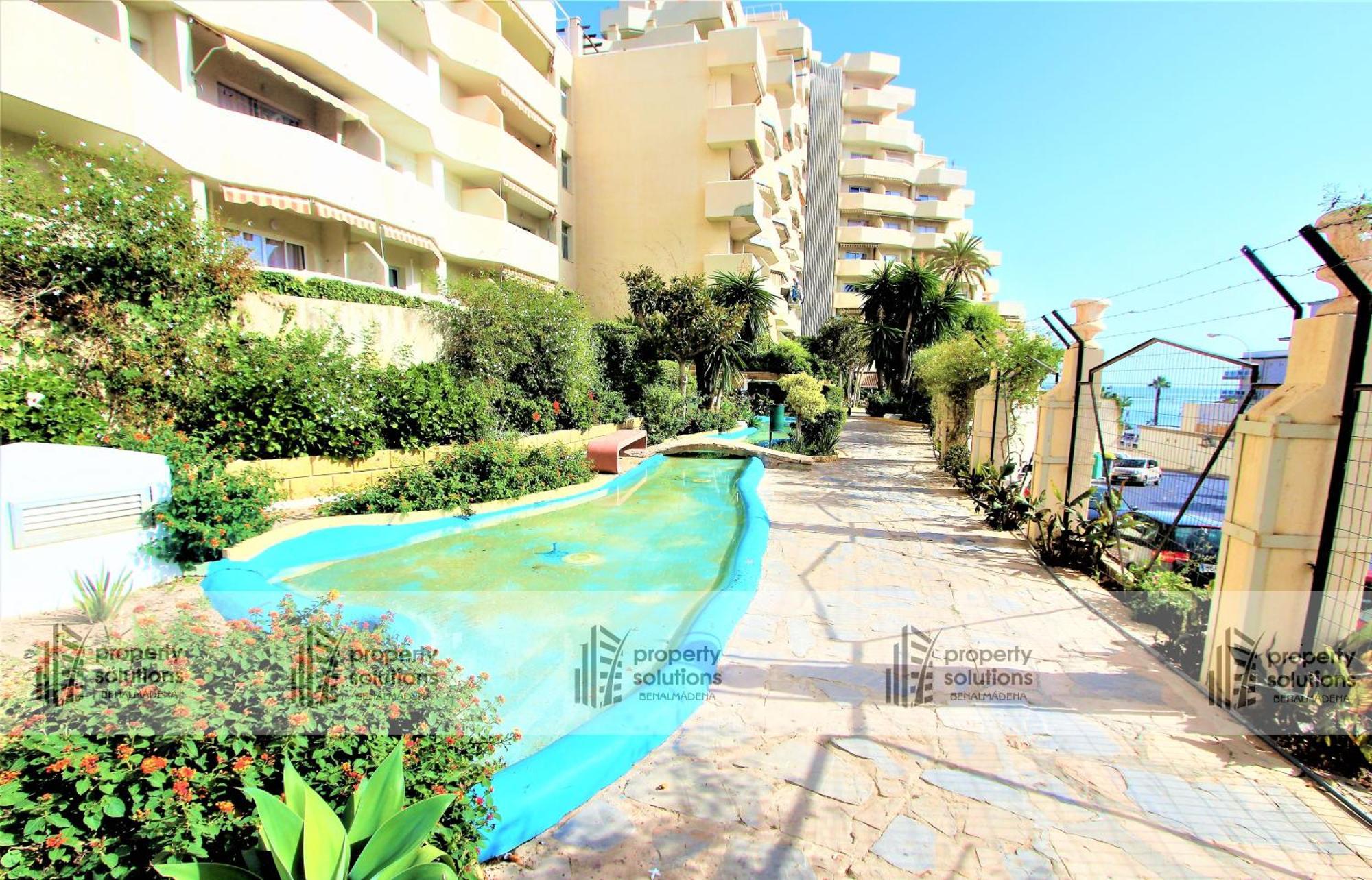 Benalbeach 1010 - Vista Al Mar - Piscina Todo El Ano - Primera Linea De Playa Benalmádena Buitenkant foto