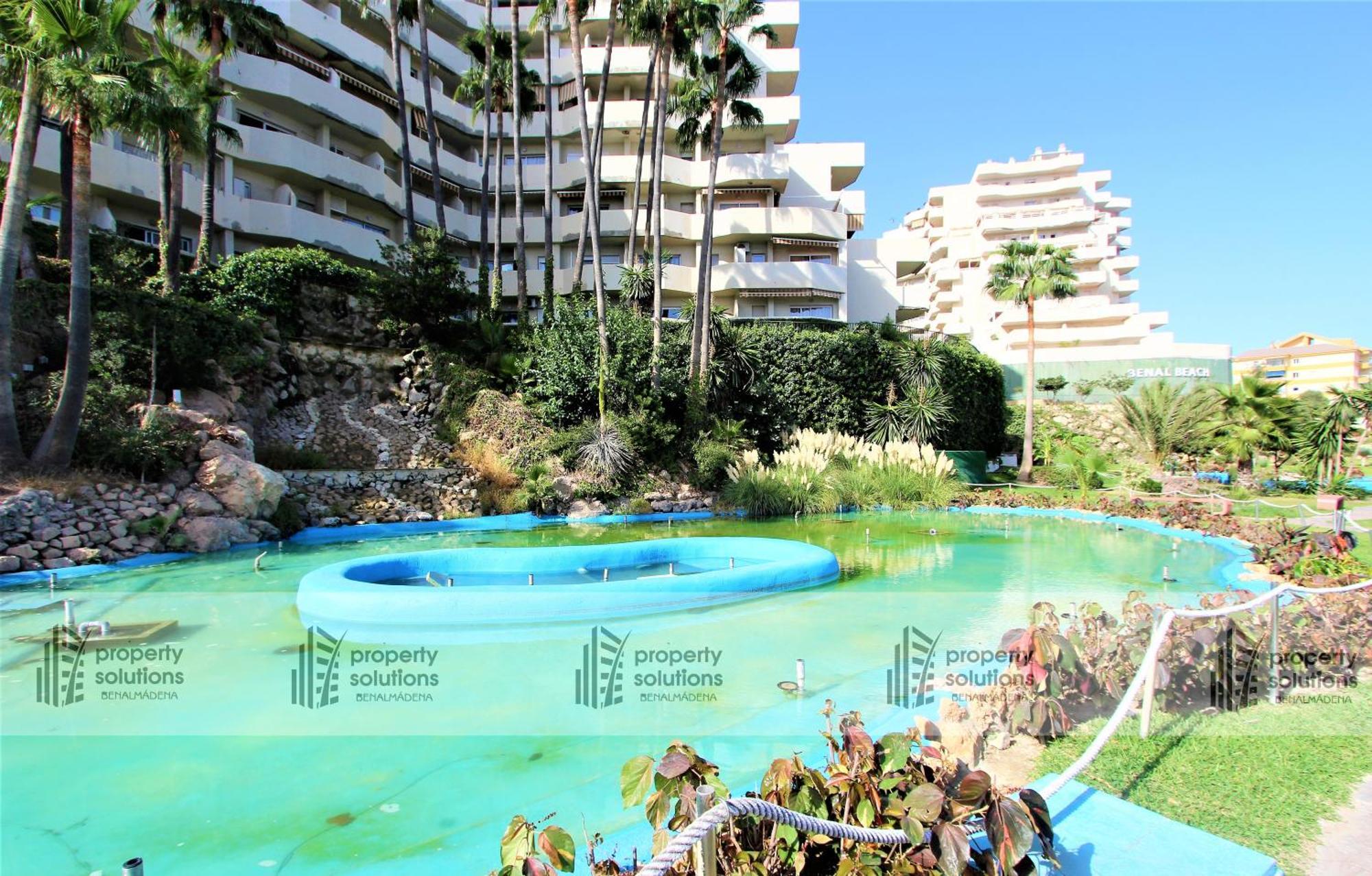 Benalbeach 1010 - Vista Al Mar - Piscina Todo El Ano - Primera Linea De Playa Benalmádena Buitenkant foto