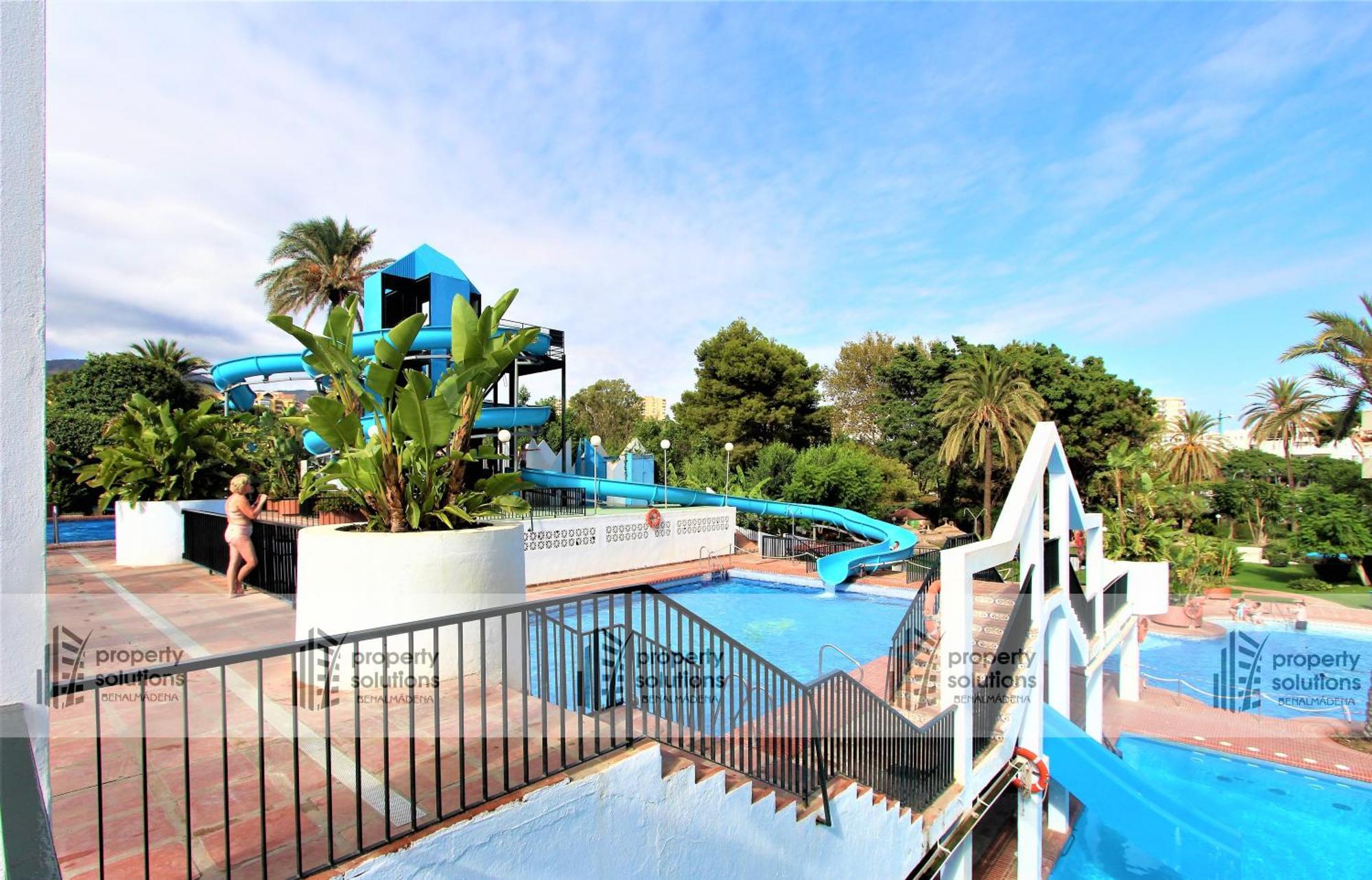 Benalbeach 1010 - Vista Al Mar - Piscina Todo El Ano - Primera Linea De Playa Benalmádena Buitenkant foto