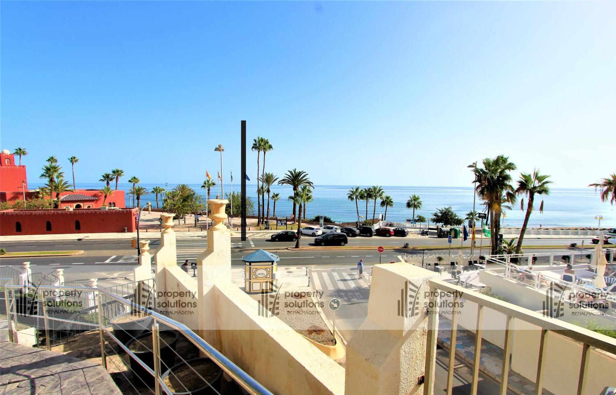 Benalbeach 1010 - Vista Al Mar - Piscina Todo El Ano - Primera Linea De Playa Benalmádena Buitenkant foto